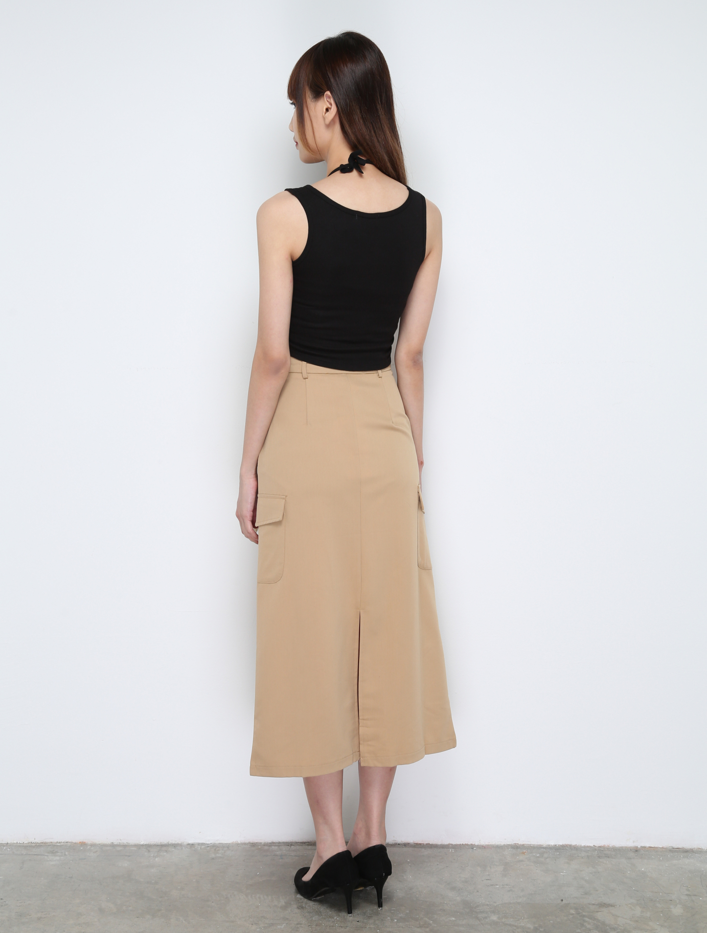 Sleeveless With Drawstring Top 30665