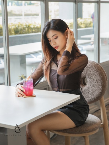 Transparent Blouse 30674