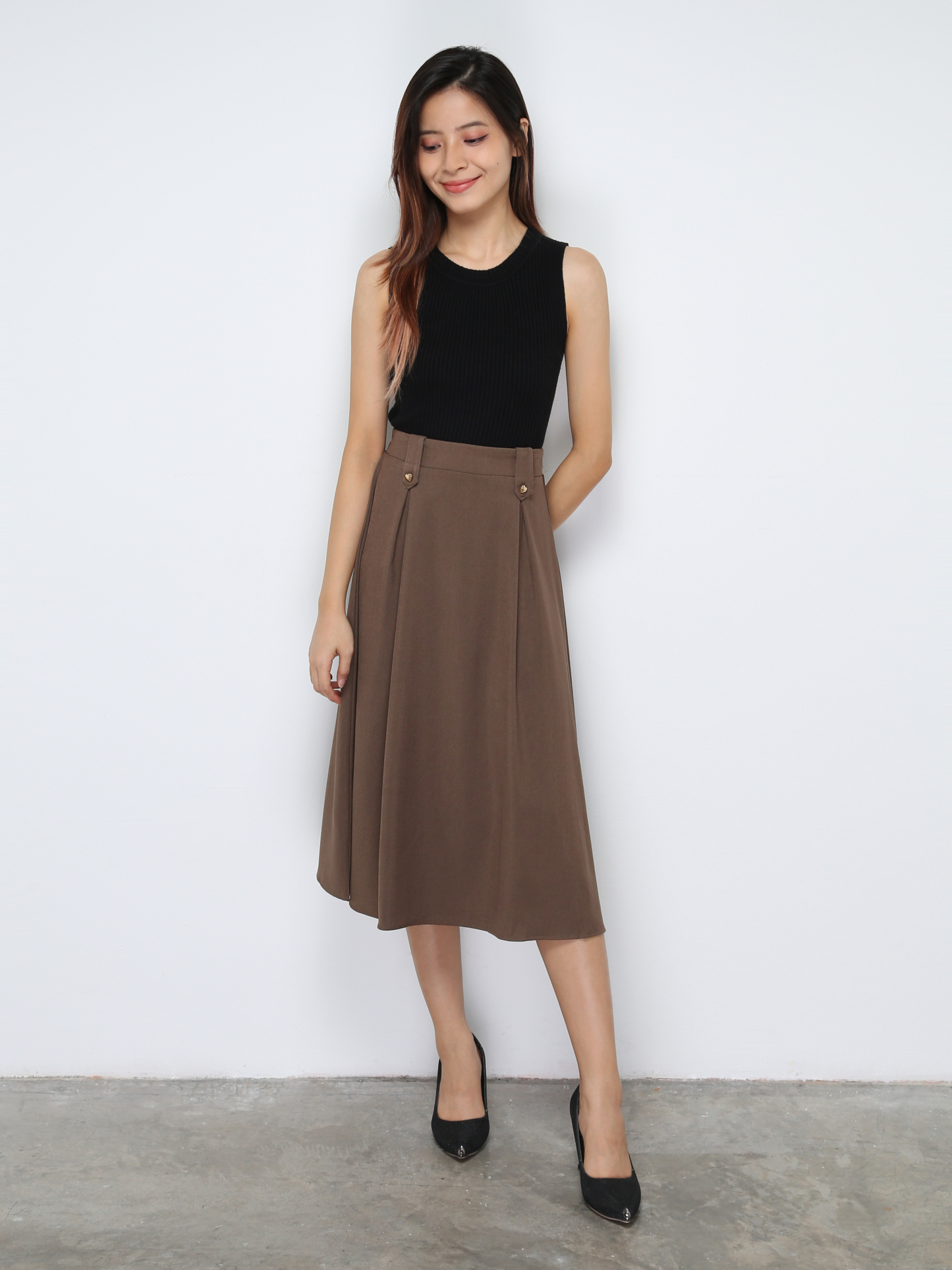 Knitted Sleeveless Top 30699