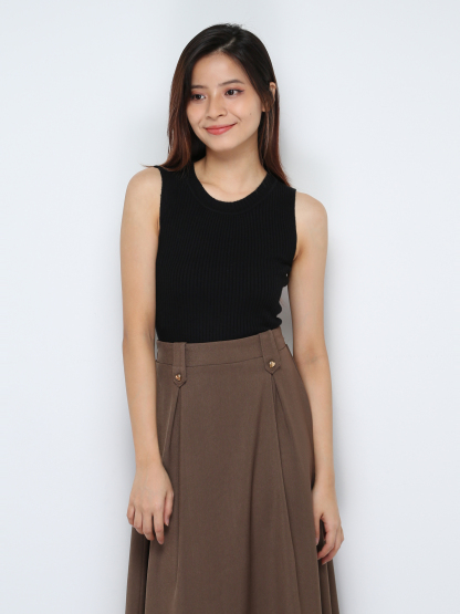 Knitted Sleeveless Top 30699