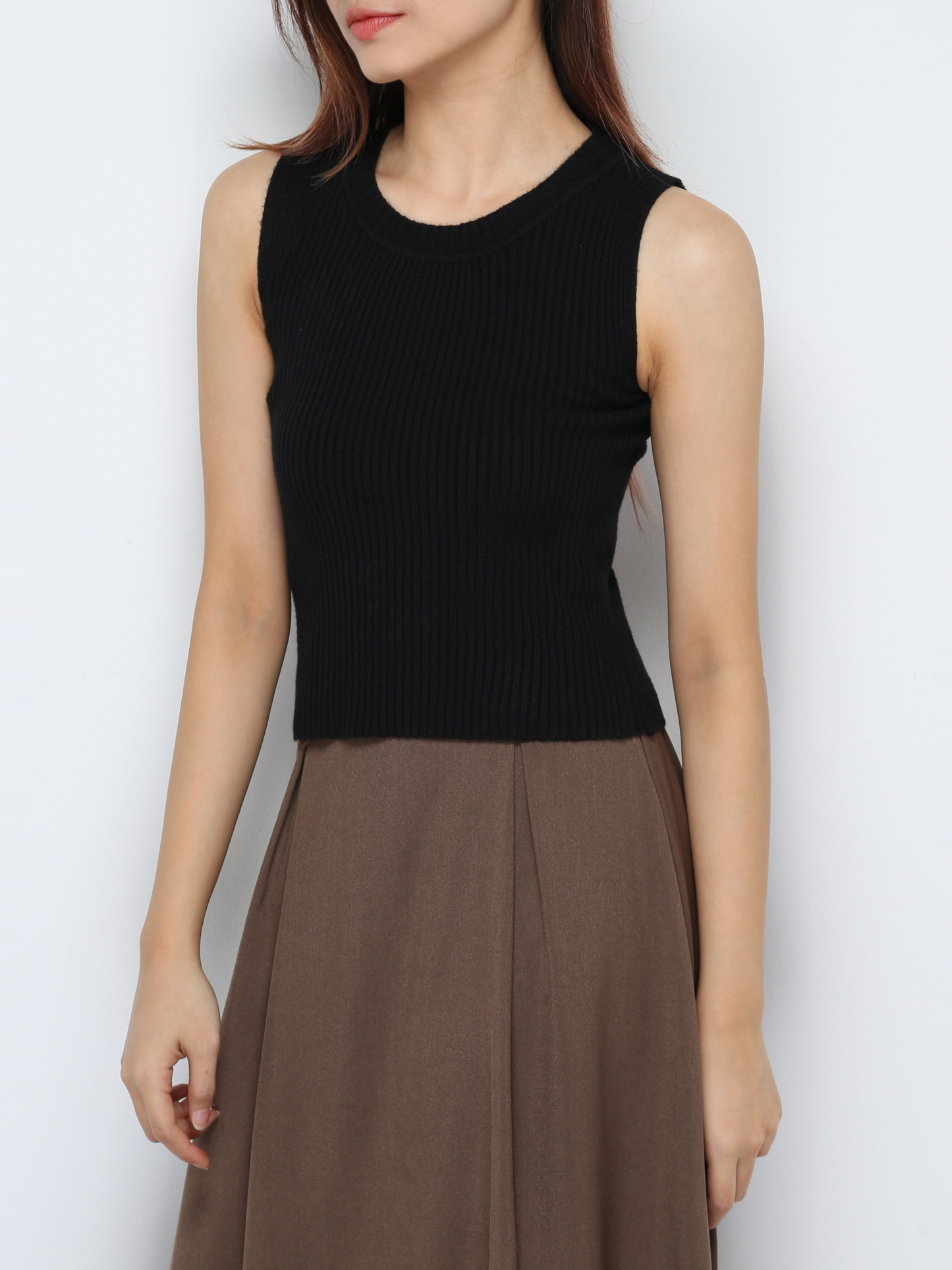 Knitted Sleeveless Top 30699