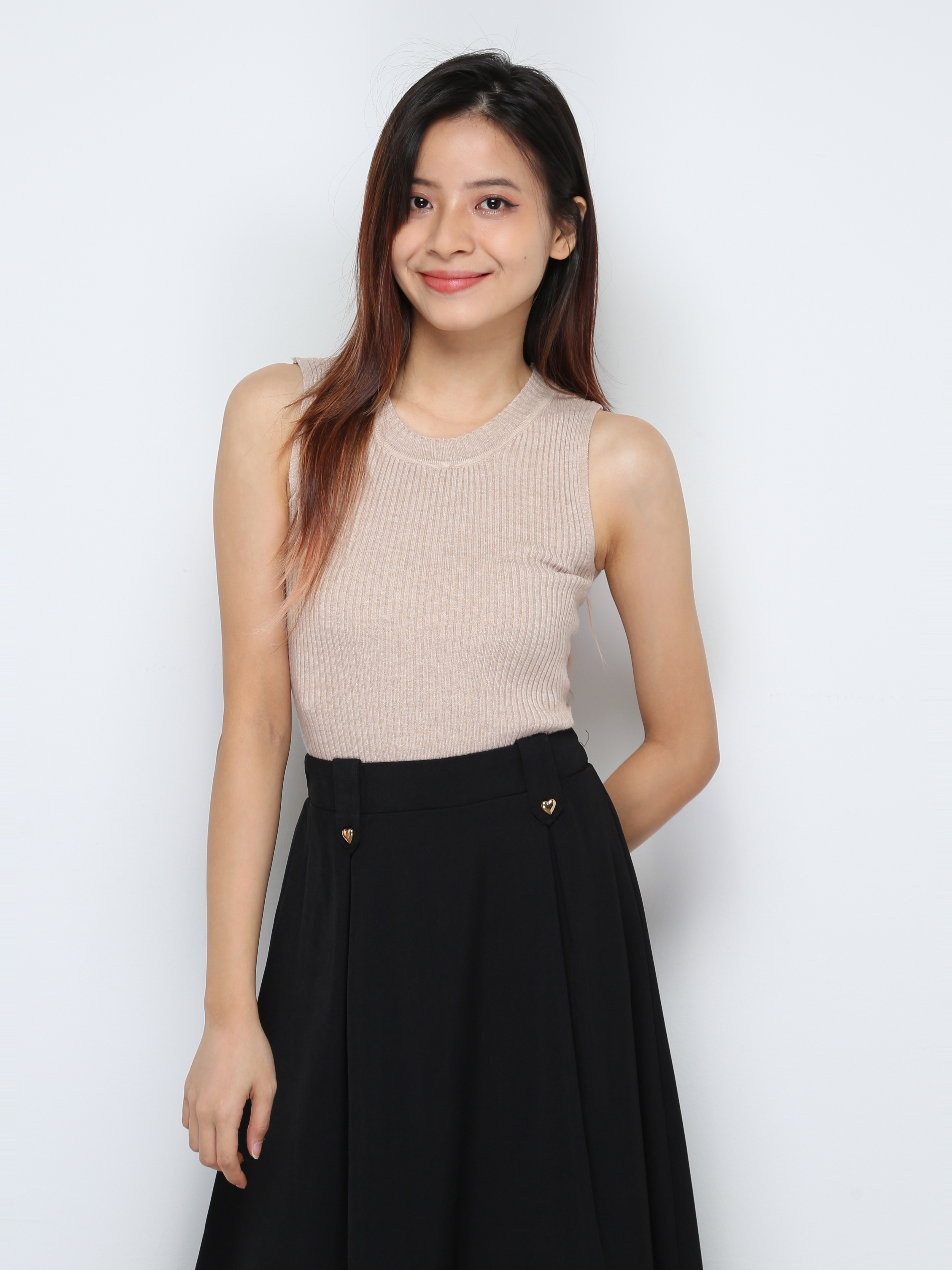 Knitted Sleeveless Top 30699