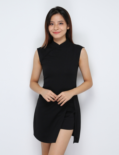 Chinese Style Side Split Top 30725