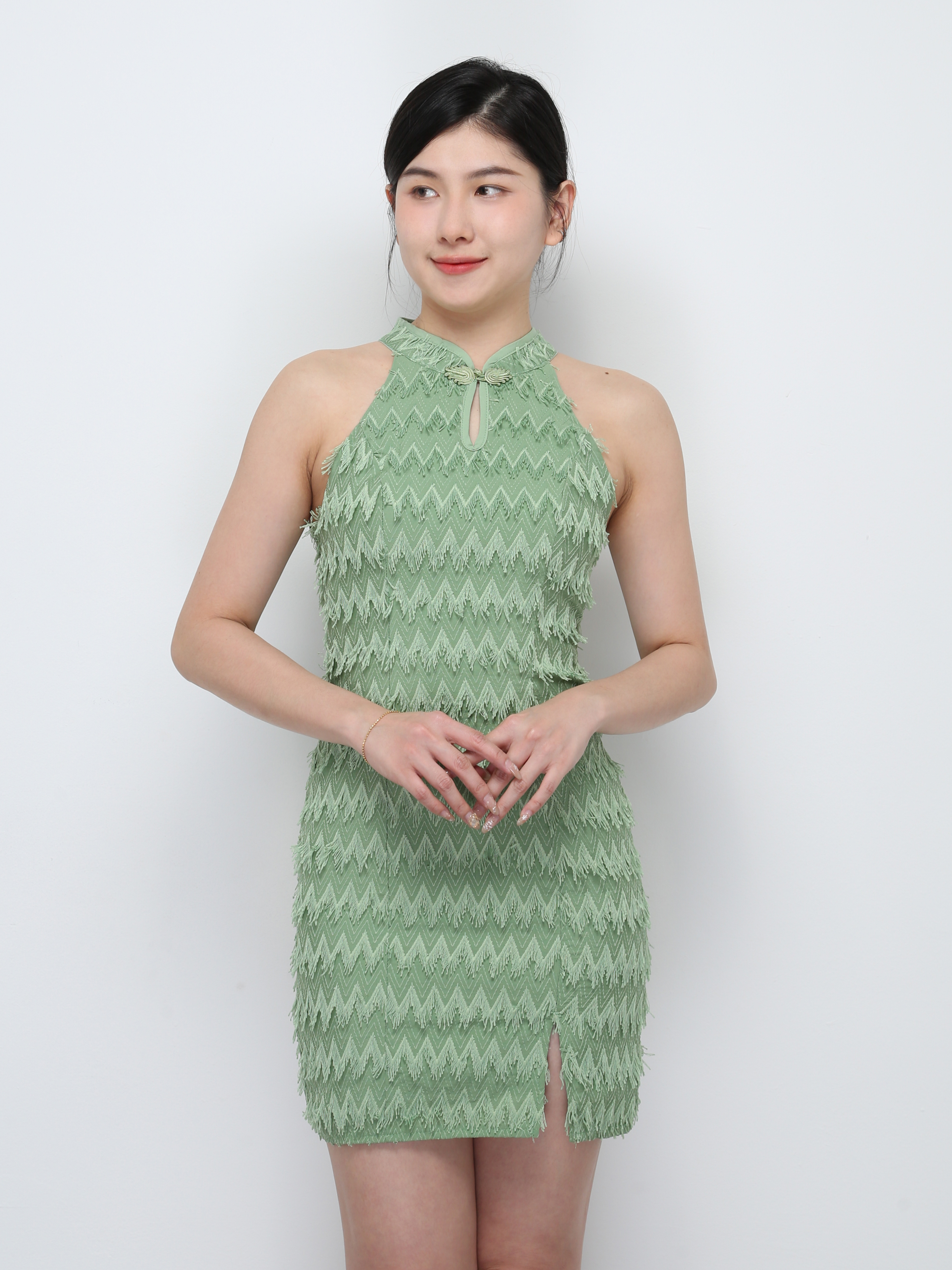 Cheongsam Halter Dress 30773