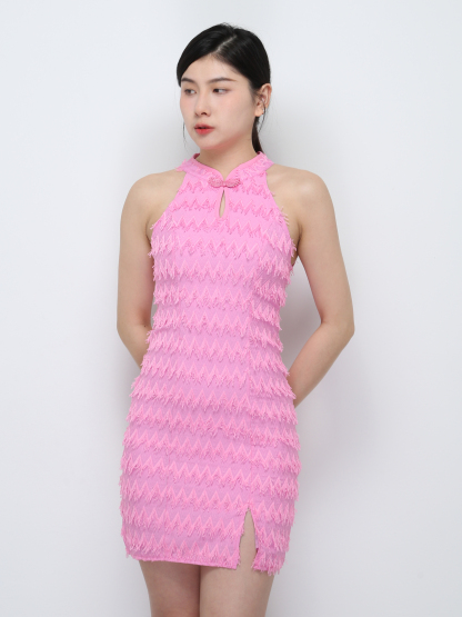 Cheongsam Halter Dress 30773