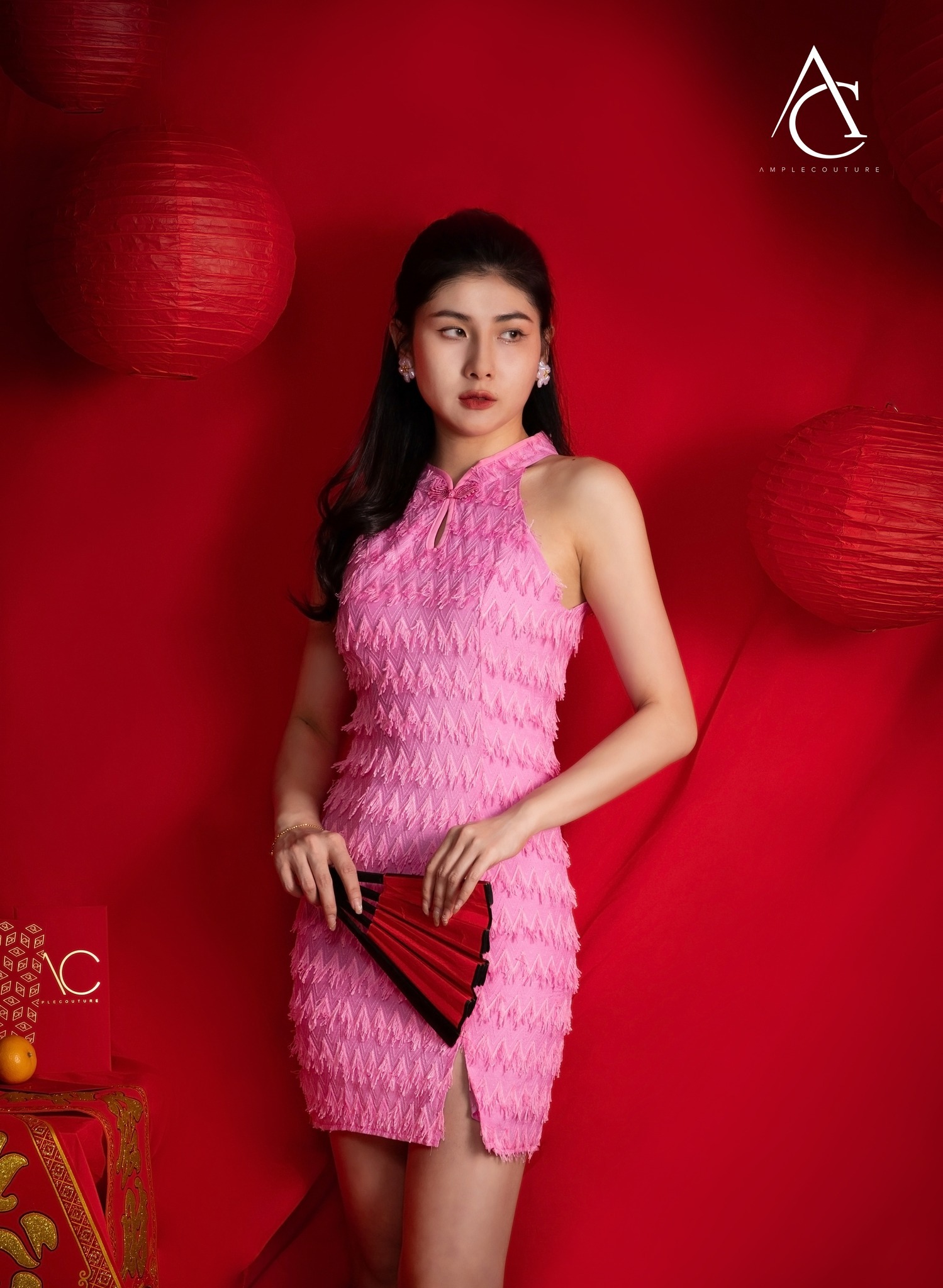 Cheongsam Halter Dress 30773