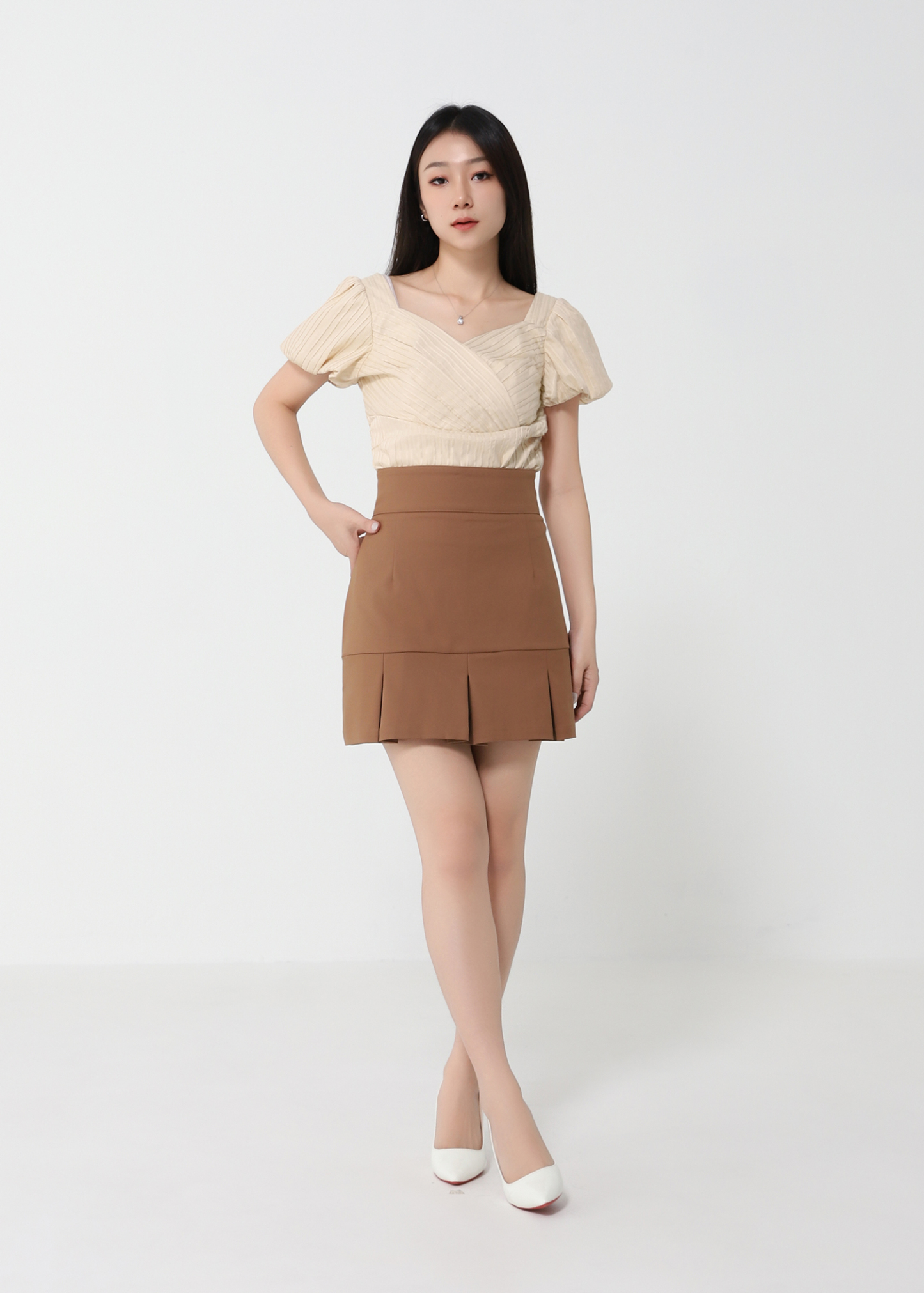 High Waist With Pleated 31168