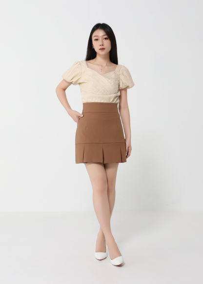 High Waist With Pleated 31168