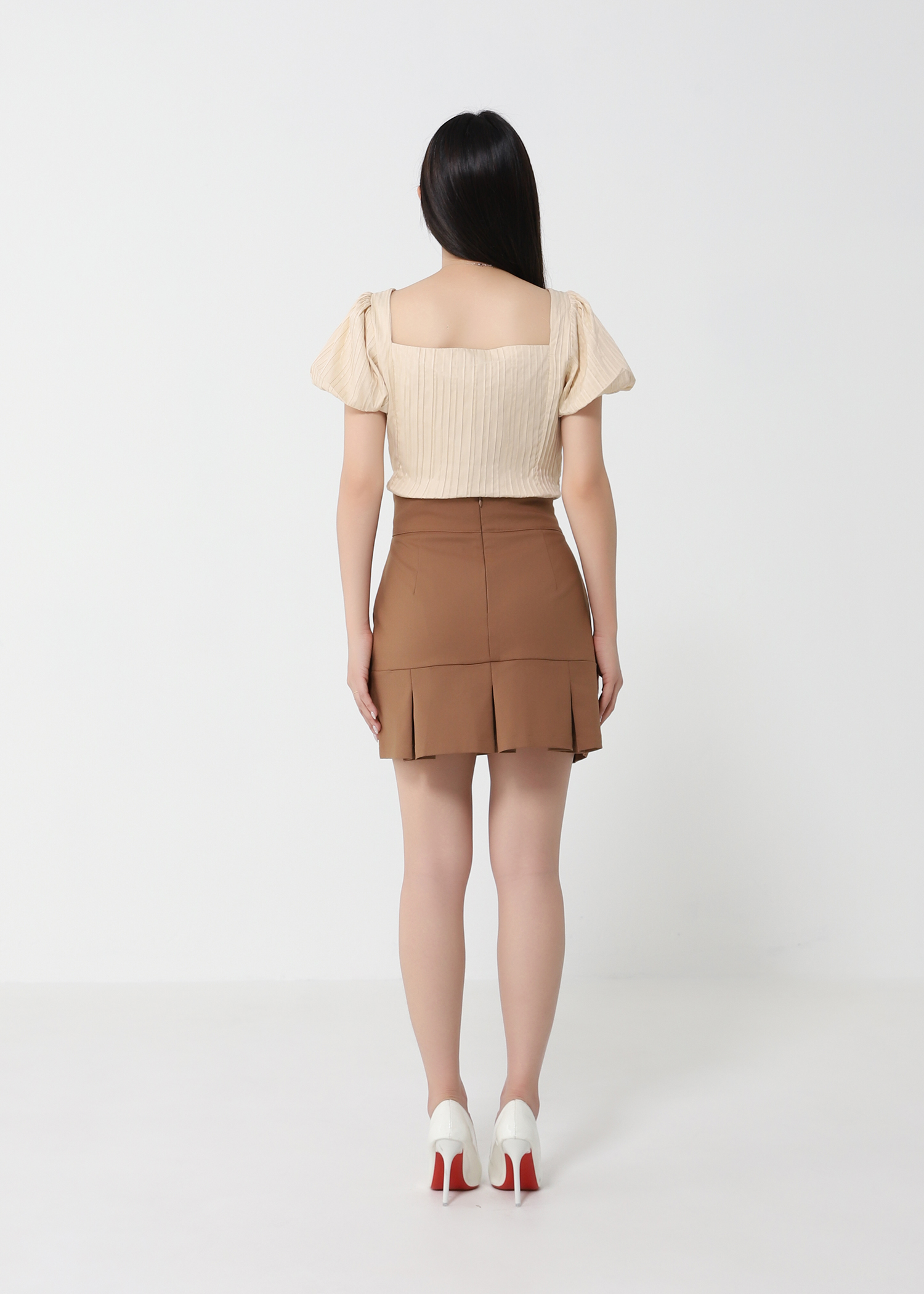 High Waist With Pleated 31168