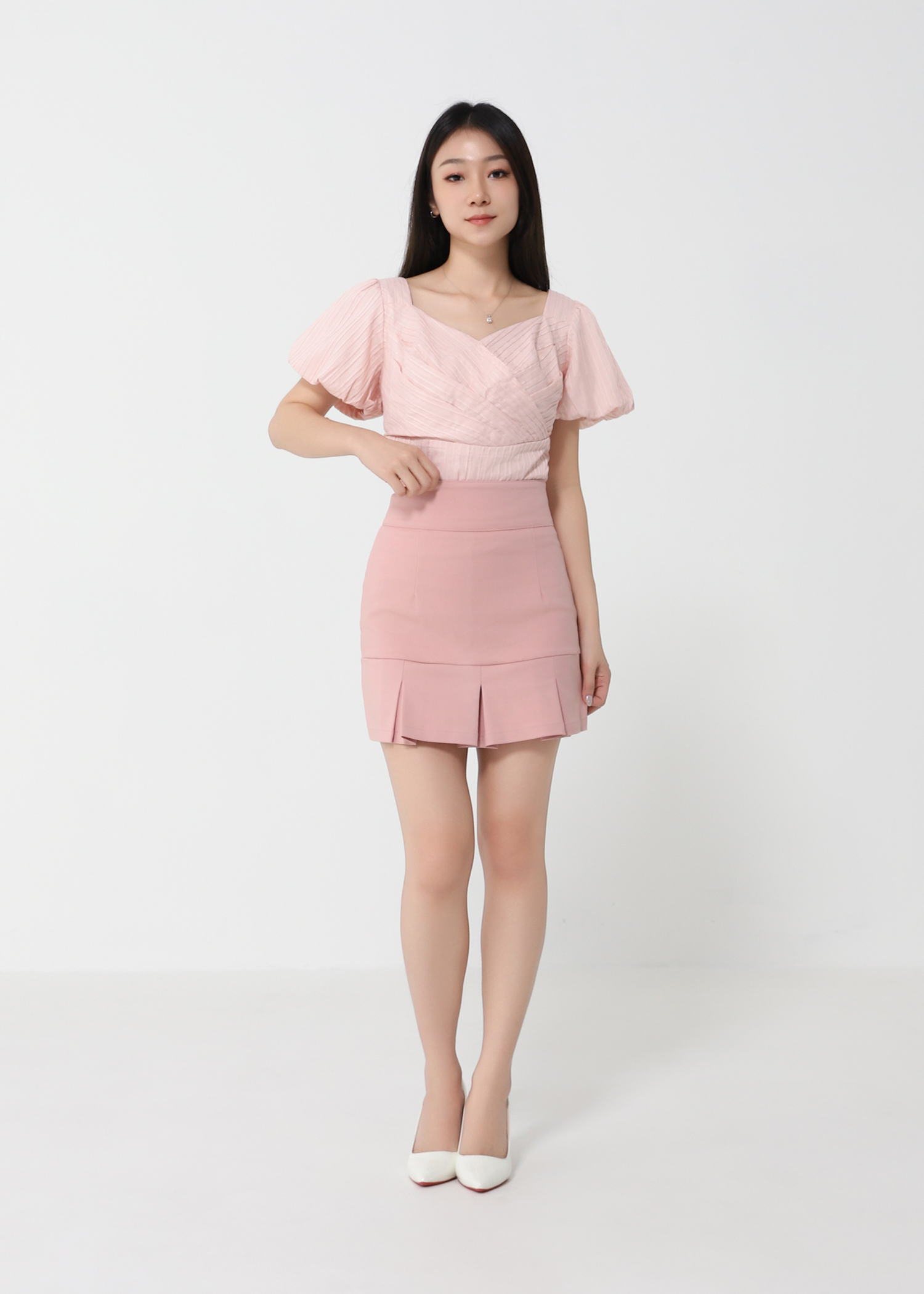 High Waist With Pleated 31168