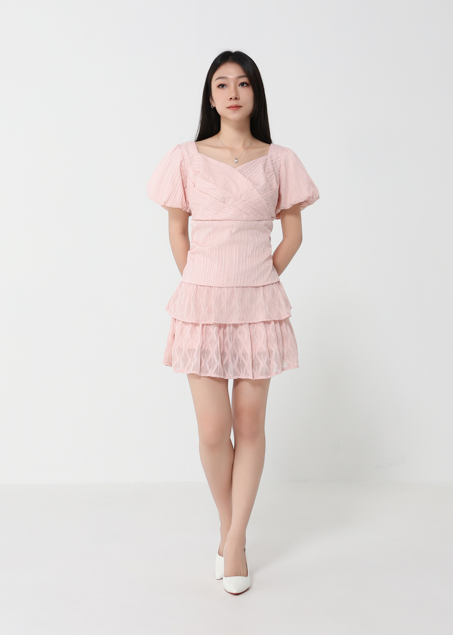 High Waist Layered Skirt Pants 31293