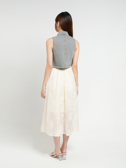 Denim Sleeveless Top 31408