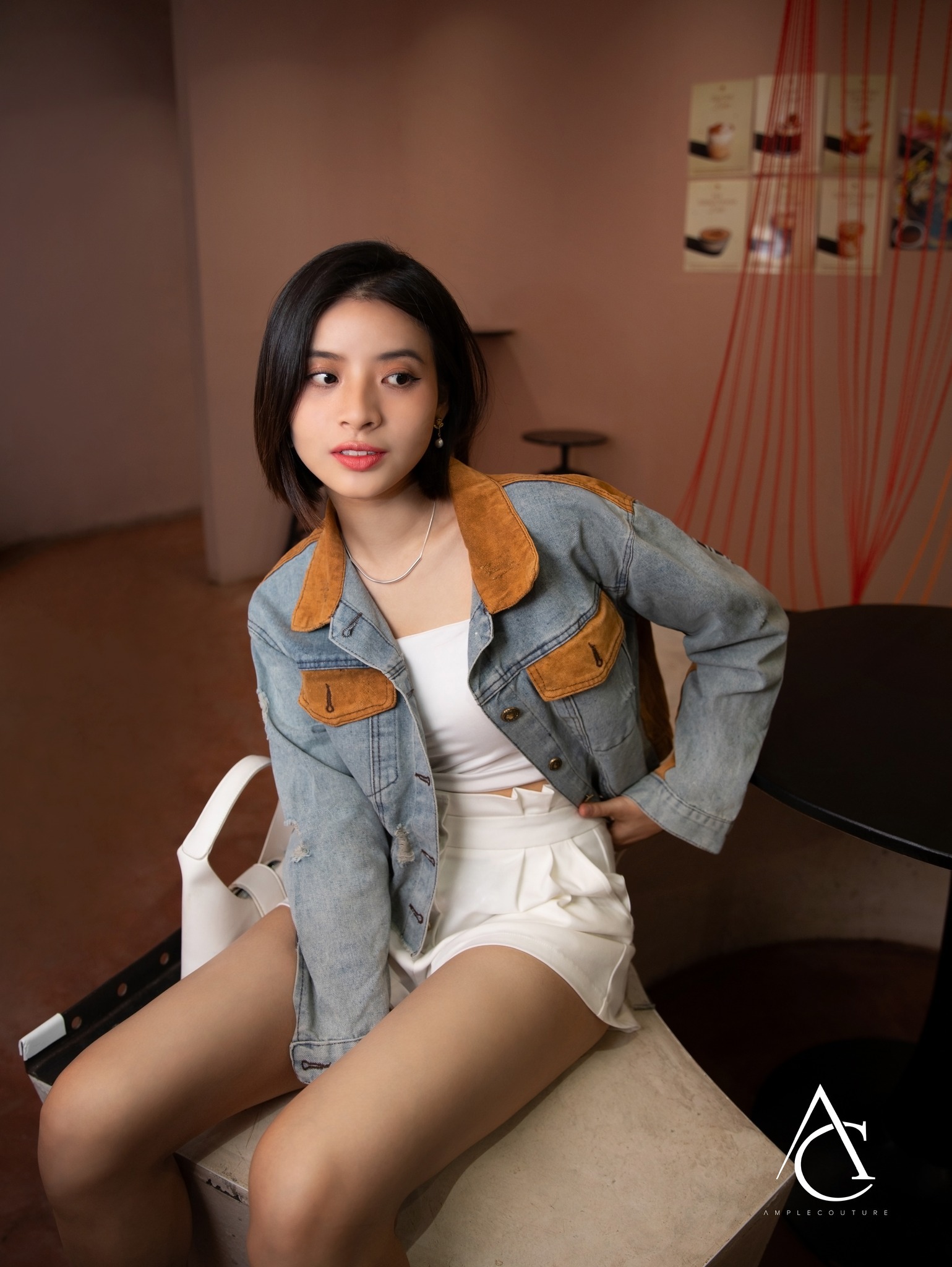 Denim Front Jacket 31409