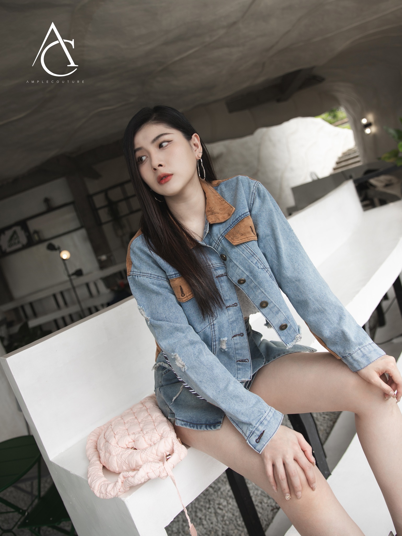 Denim Front Jacket 31409