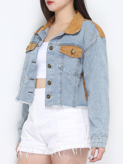 Denim Front Jacket 31409