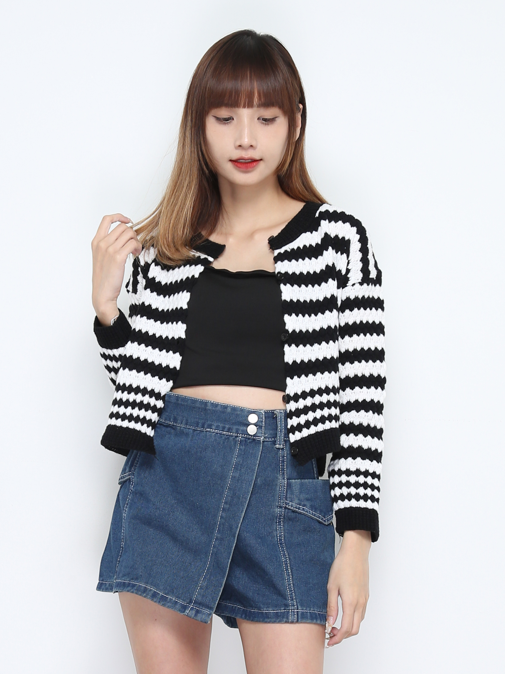 Knitted Wave Top 31411