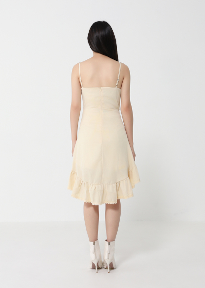 Ruffles With Lace Dress 31508