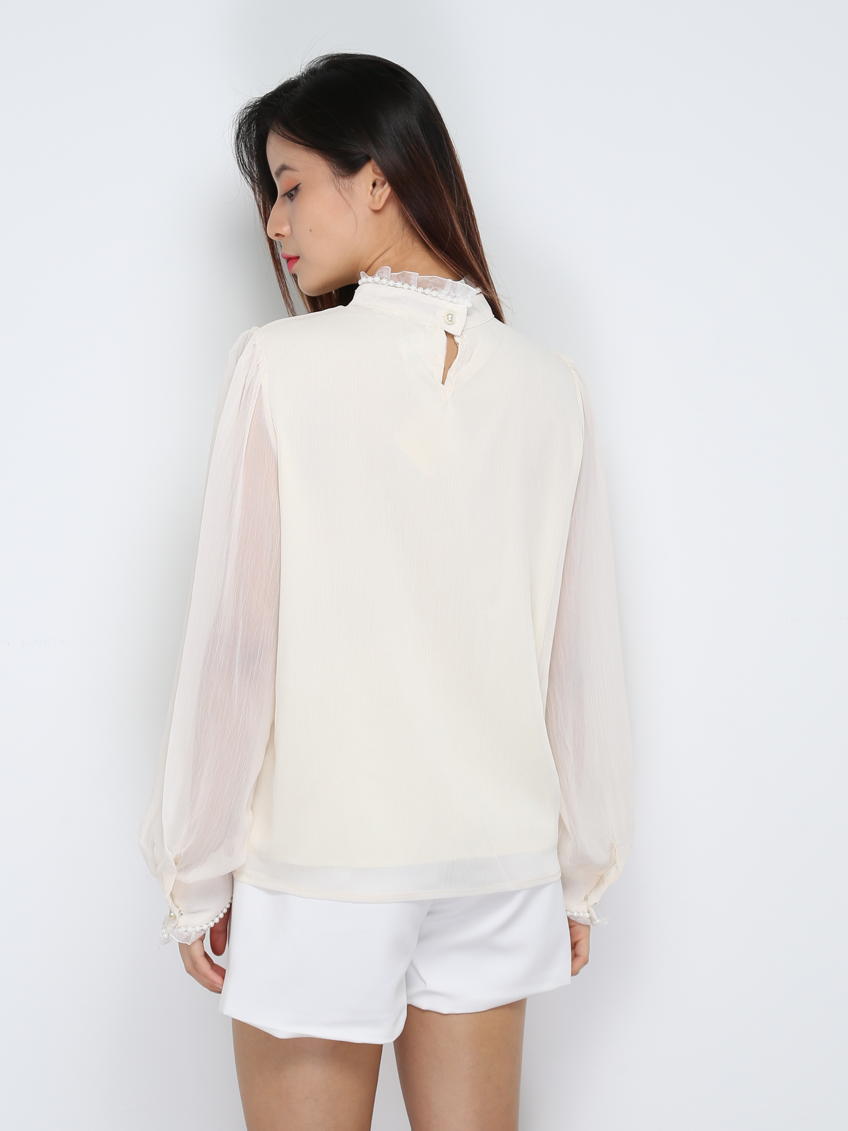 High Waist Side Pocket Short Pants 31555