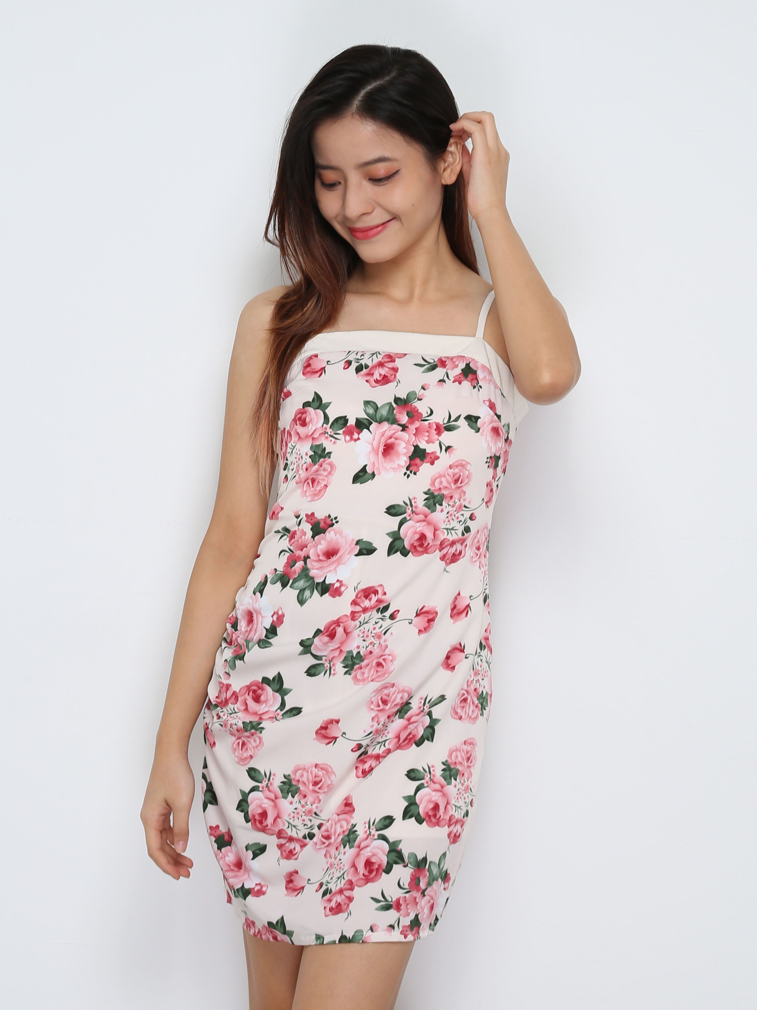 Sleeveless Pleated Dress 31688