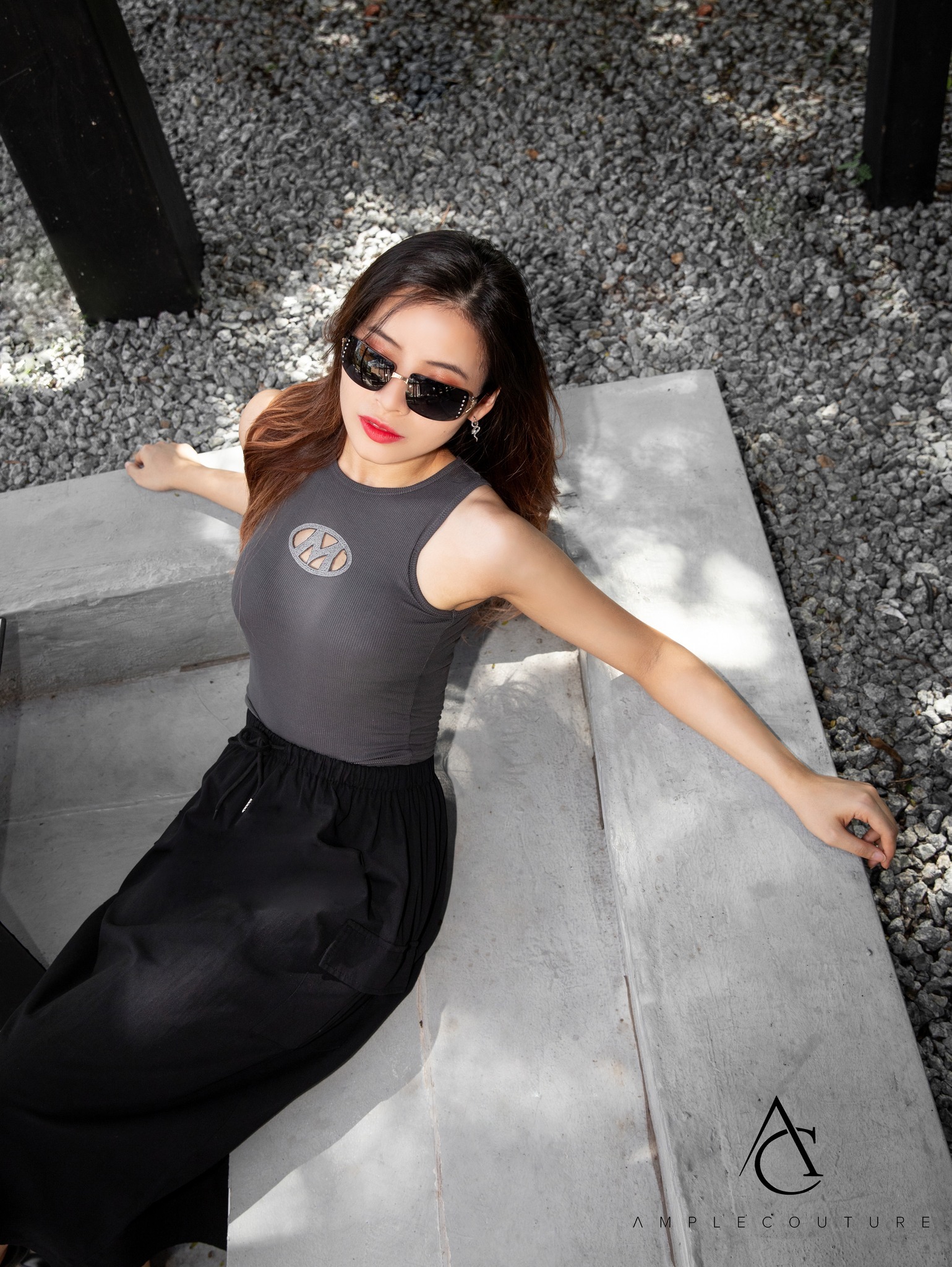 High Waist With Split Skirt 31816