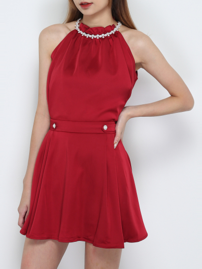 Sleeveless Top With Skirt Set 31855 (SPO)