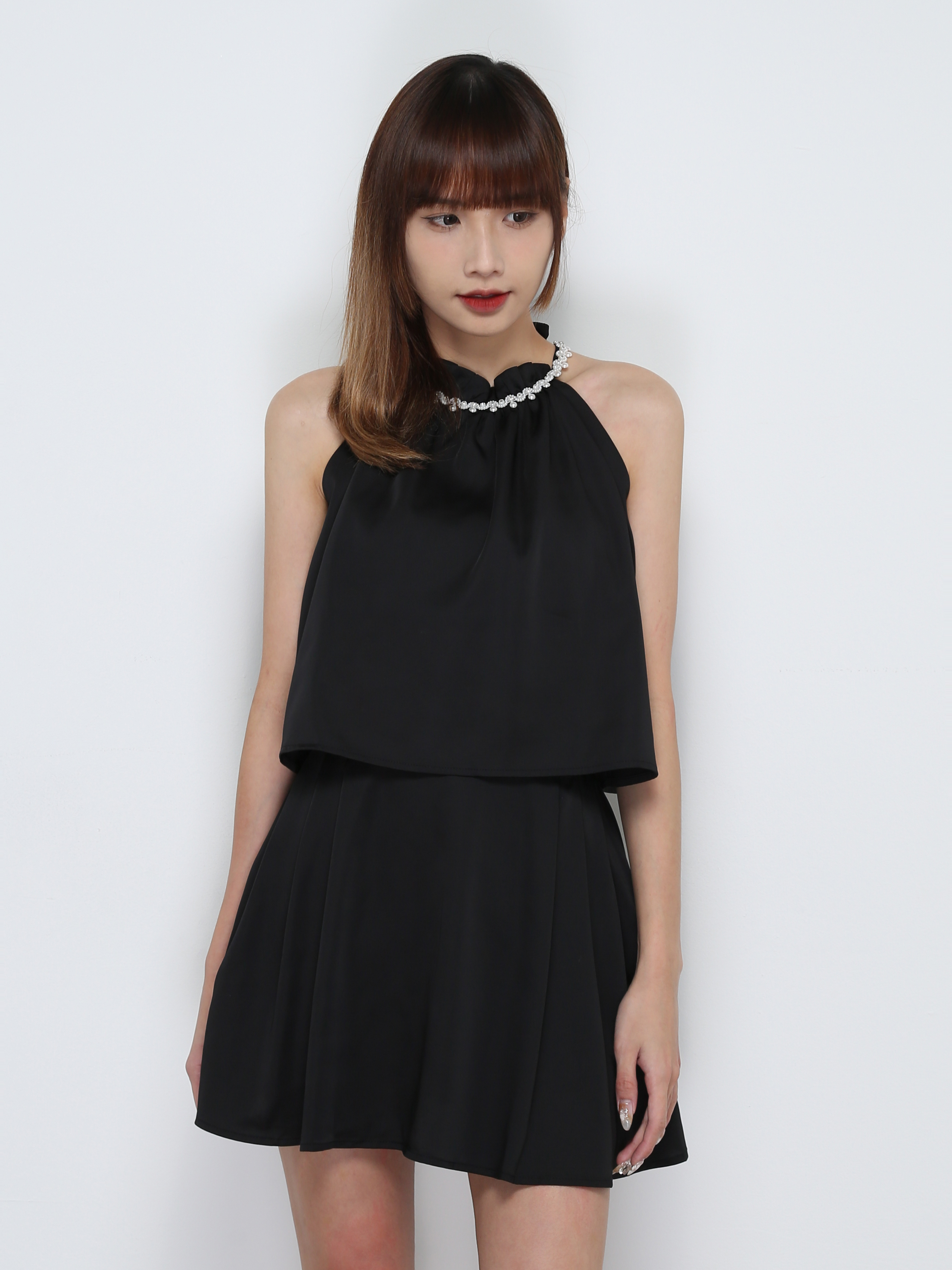Sleeveless Top With Skirt Set 31855 (SPO)