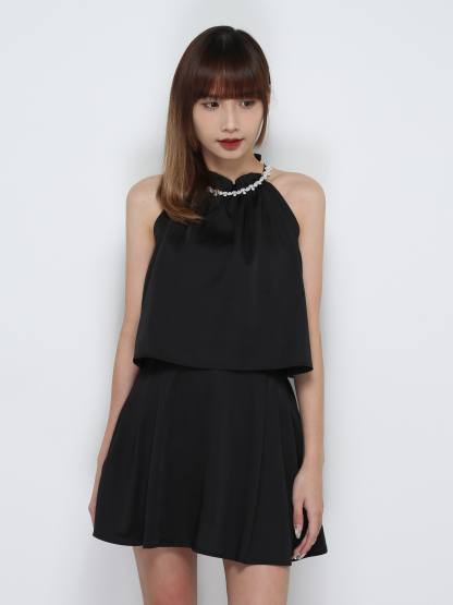 Sleeveless Top With Skirt Set 31855 (SPO)