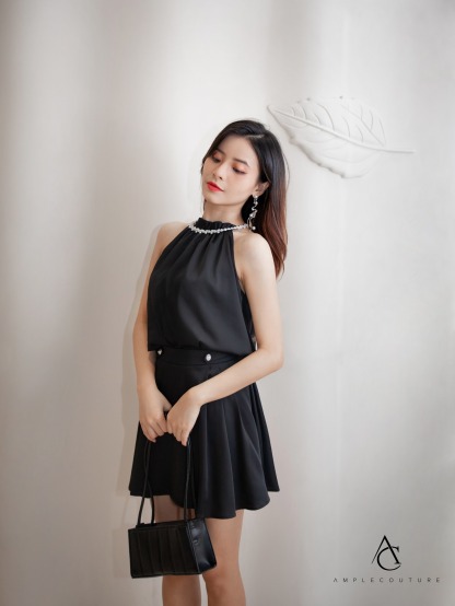 Sleeveless Top With Skirt Set 31855 (SPO)