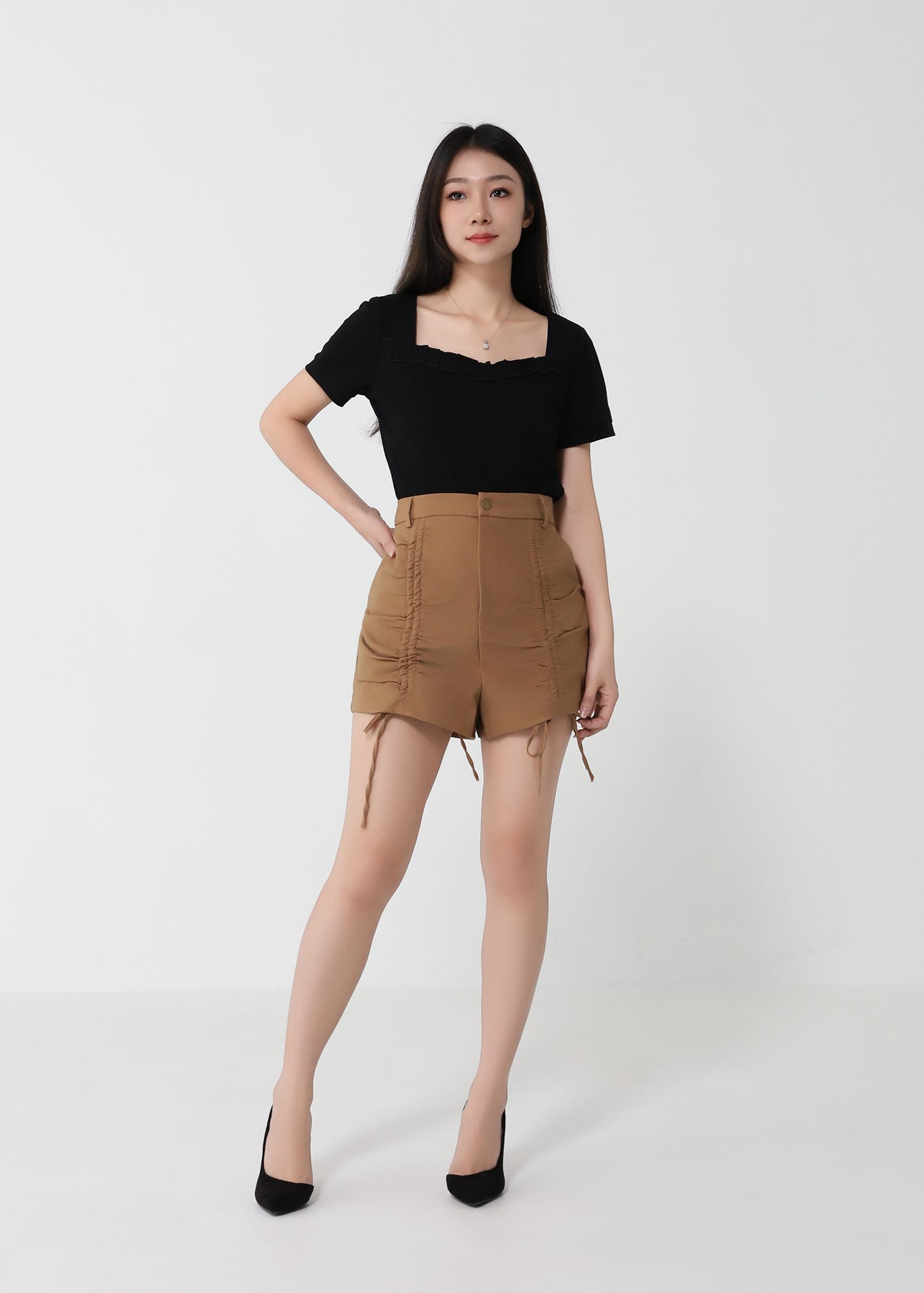 Front Drawstring Short Pant 31911