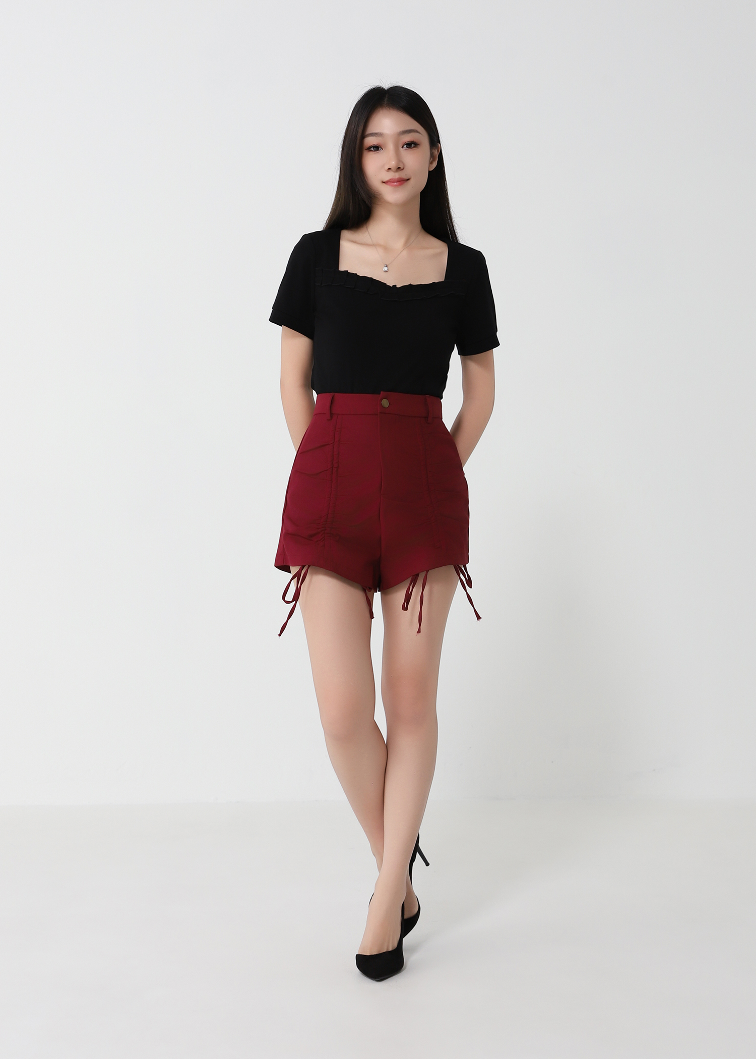 Front Drawstring Short Pant 31911