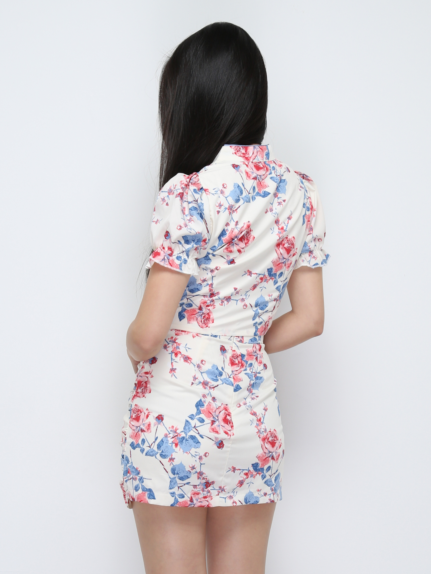 Floral Cheongsam Set 31958