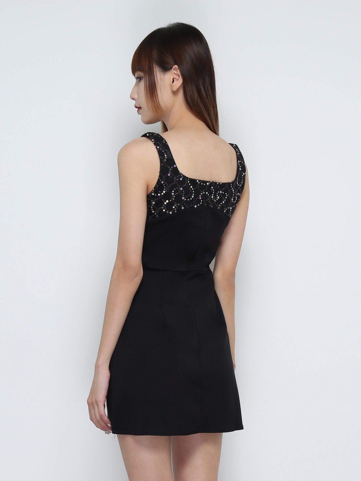 Sleeveless Back Zip Dress 32017