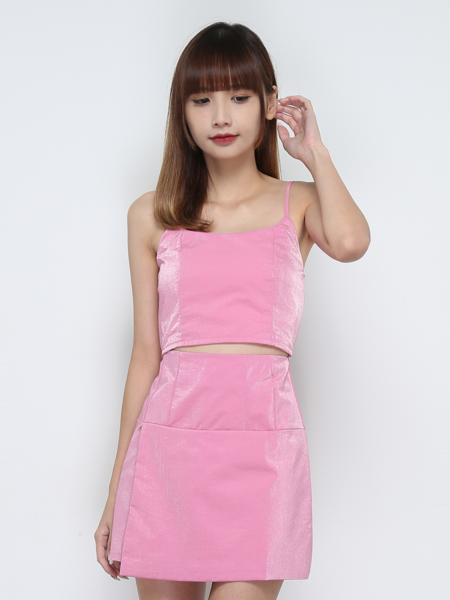 Singlet Top With Skirt Set 32047