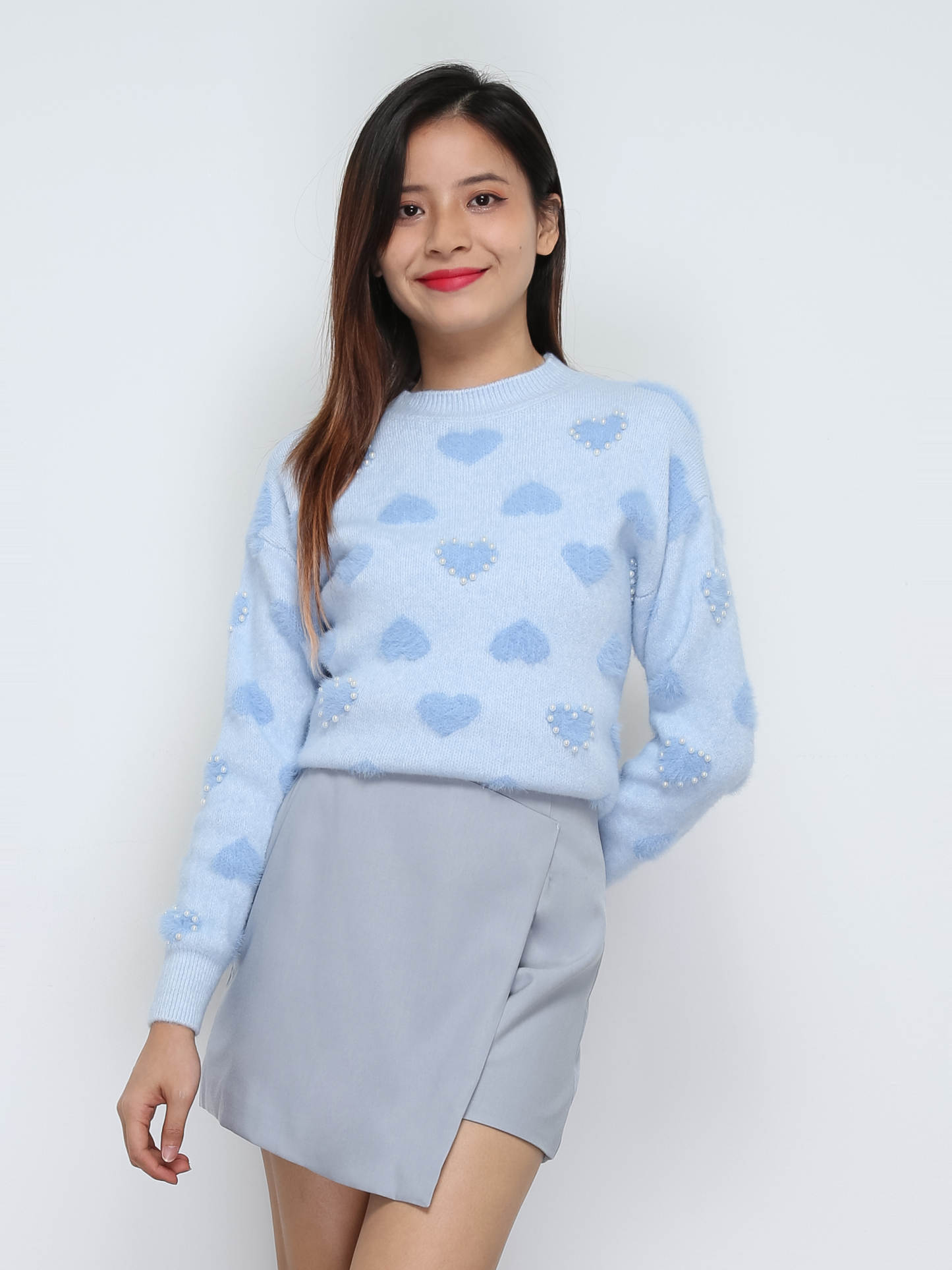 High Waist Wrap Skirt Pants 31940