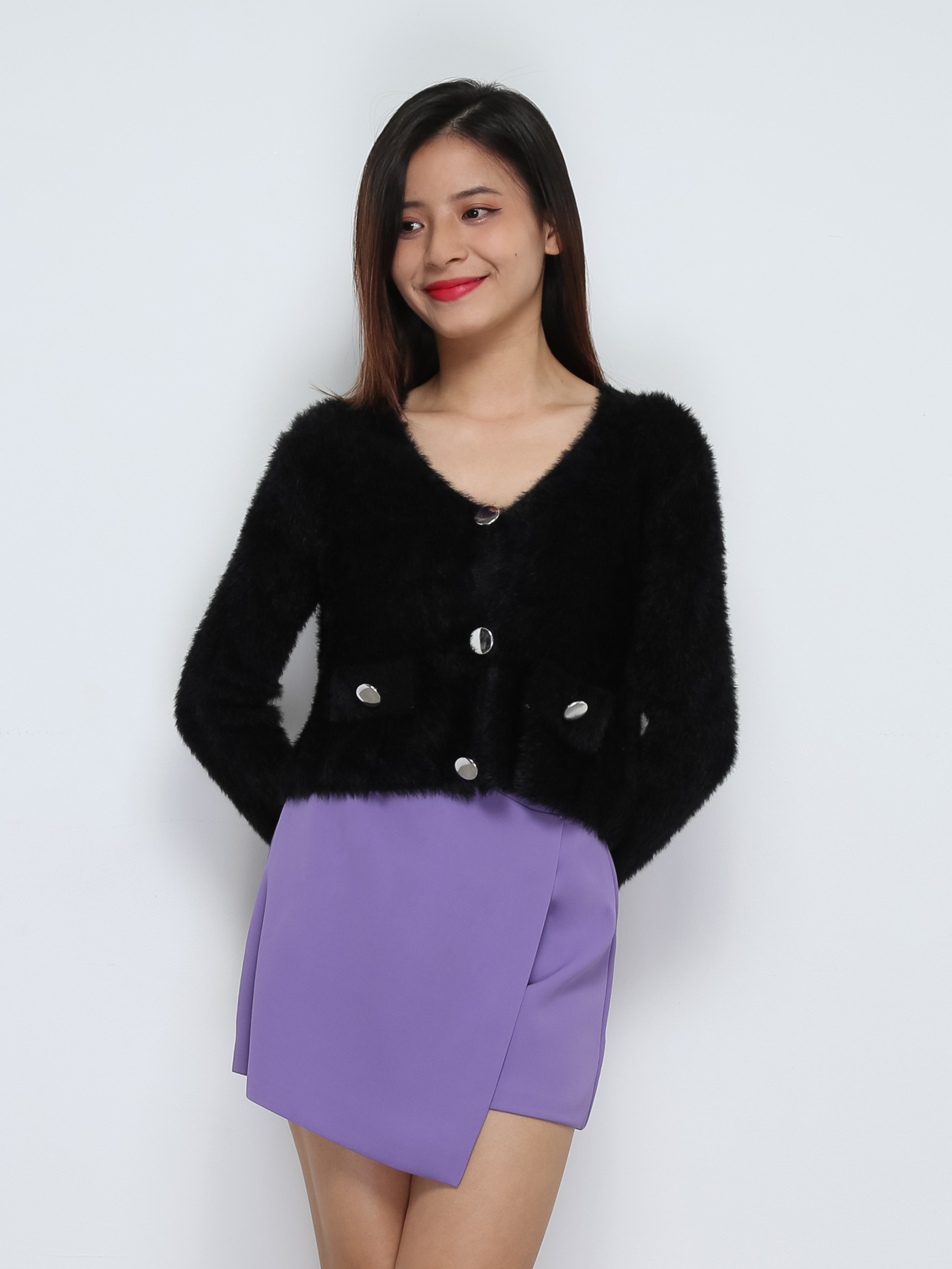 High Waist Wrap Skirt Pants 31940