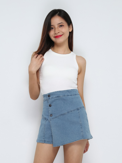 Sleeveless Back Hole Top 32122