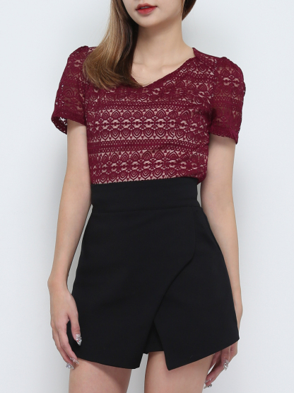 Lace Top 32207