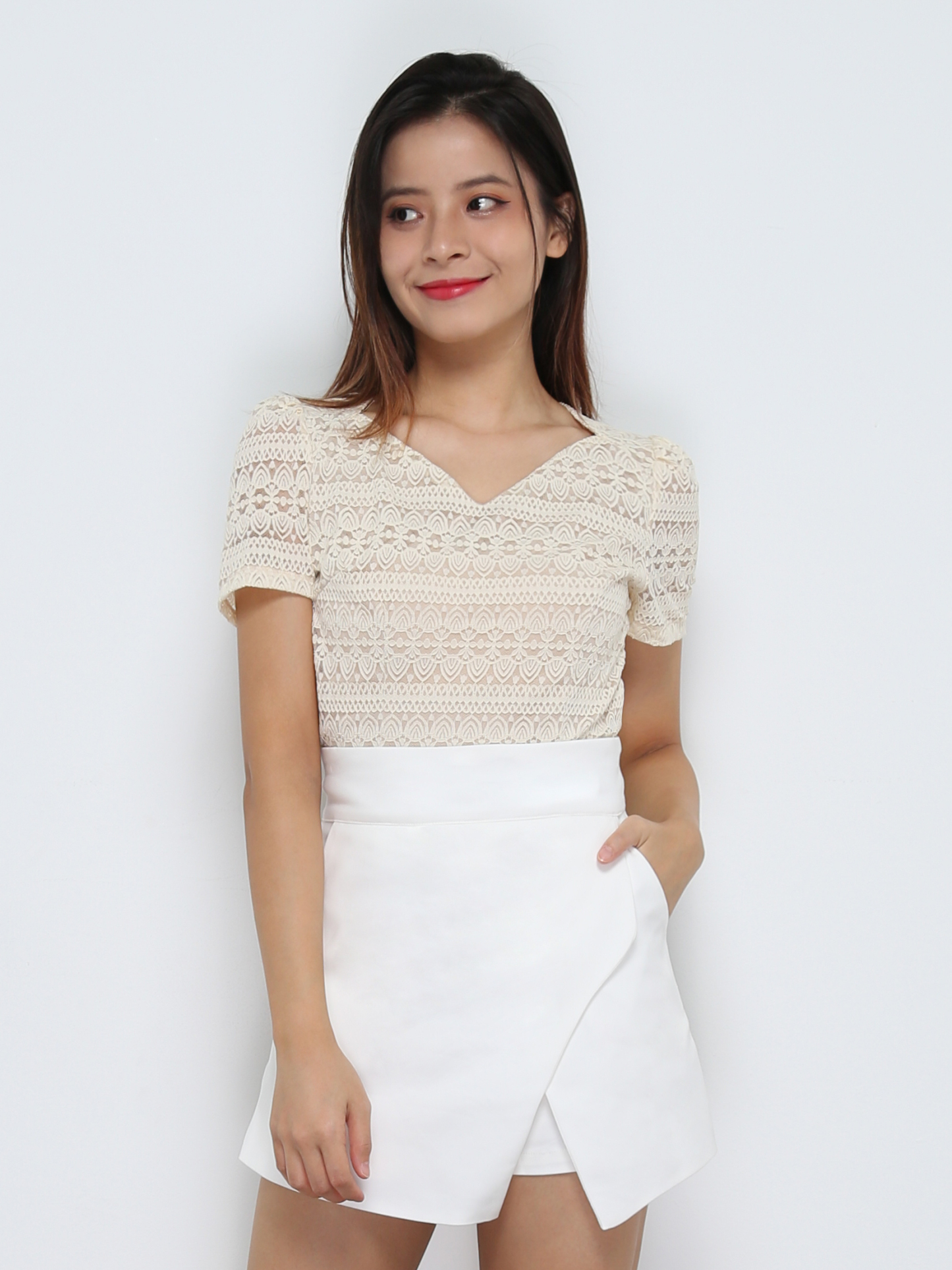 Lace Top 32207