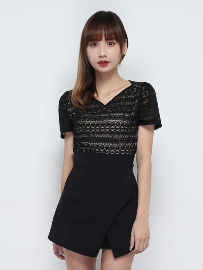 Lace Top 32207
