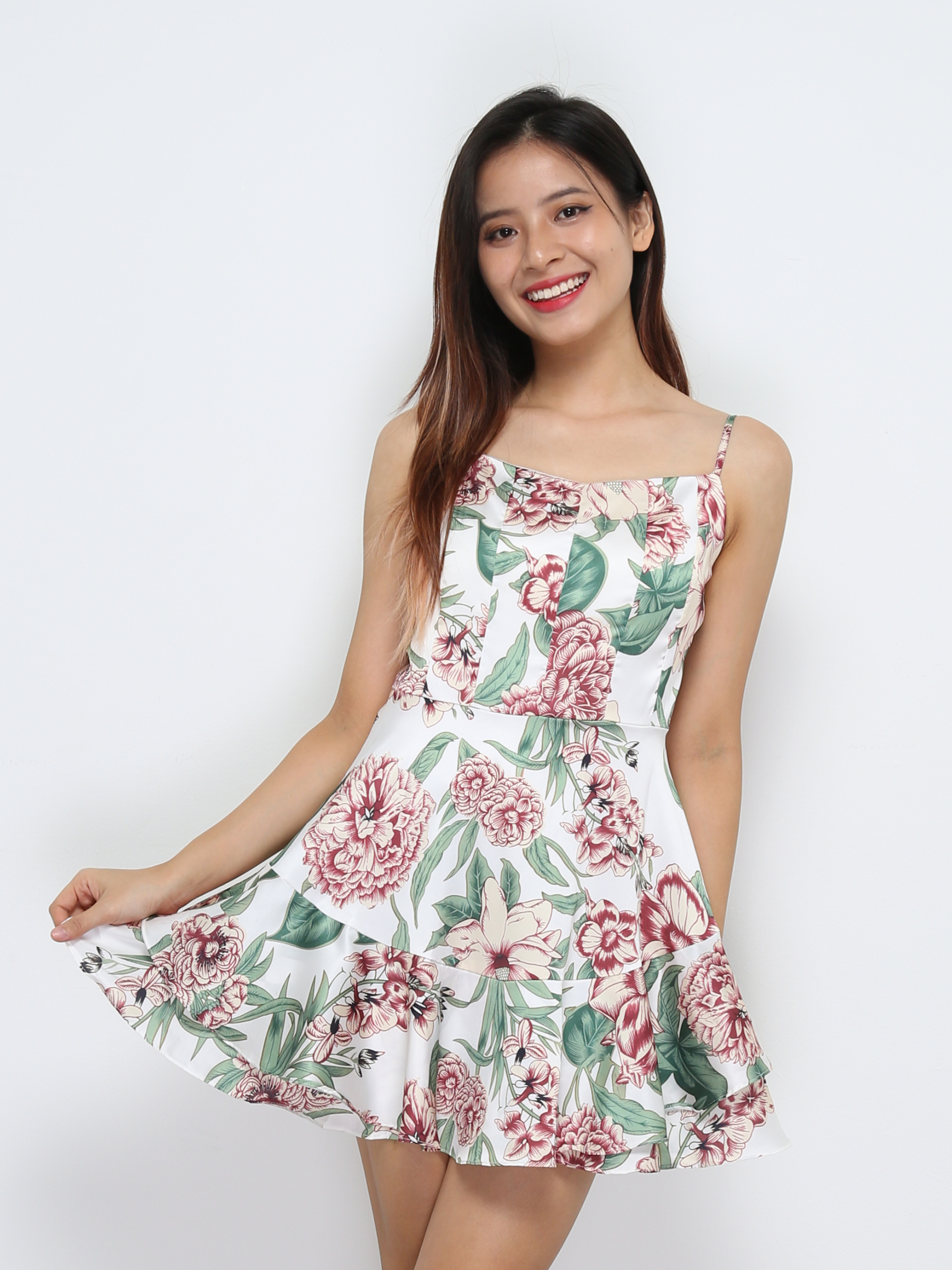 Sleeveless Floral Jumpsuit 32257
