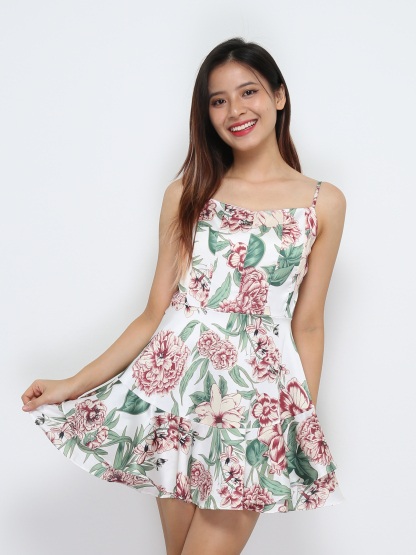 Sleeveless Floral Jumpsuit 32257
