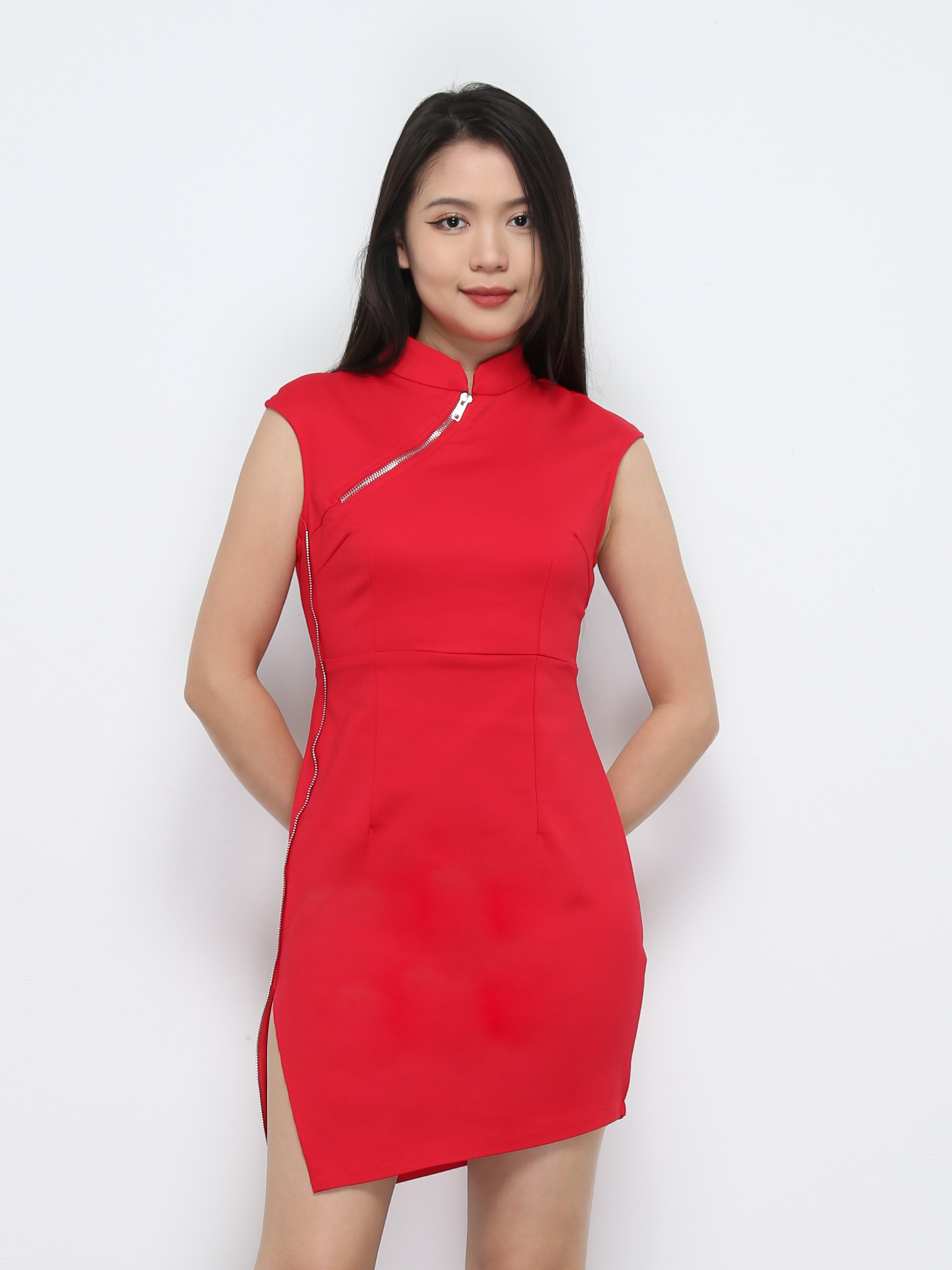 Side Zip Dress 32293