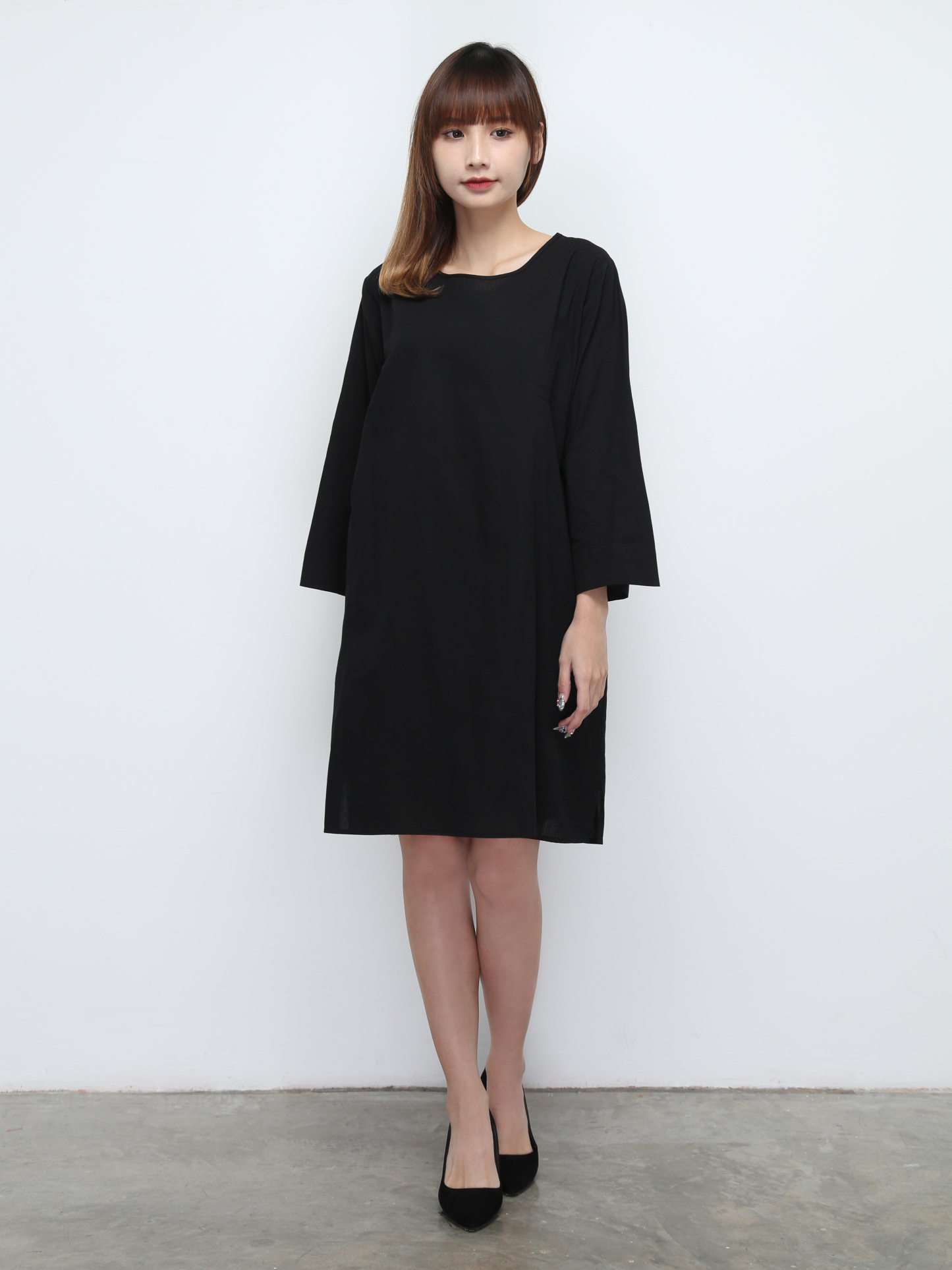 Side Pocket Casual Wear Dress 32412