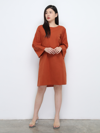 Side Pocket Casual Wear Dress 32412