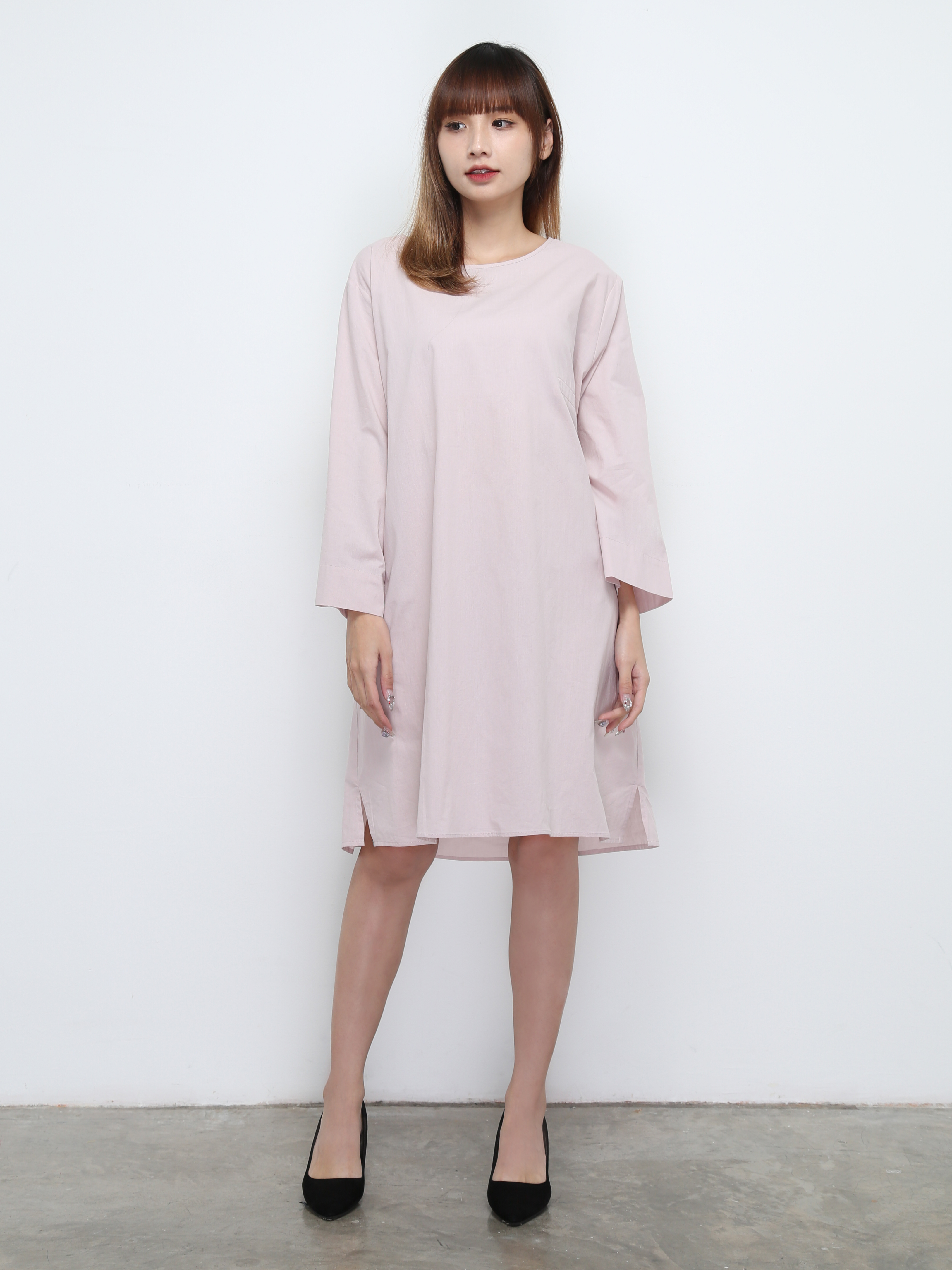 Side Pocket Casual Wear Dress 32412