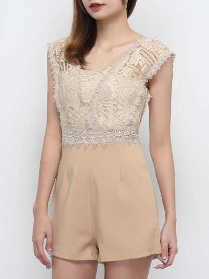 Eyelet Lace Jumpsuit 32471