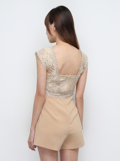 Eyelet Lace Jumpsuit 32471
