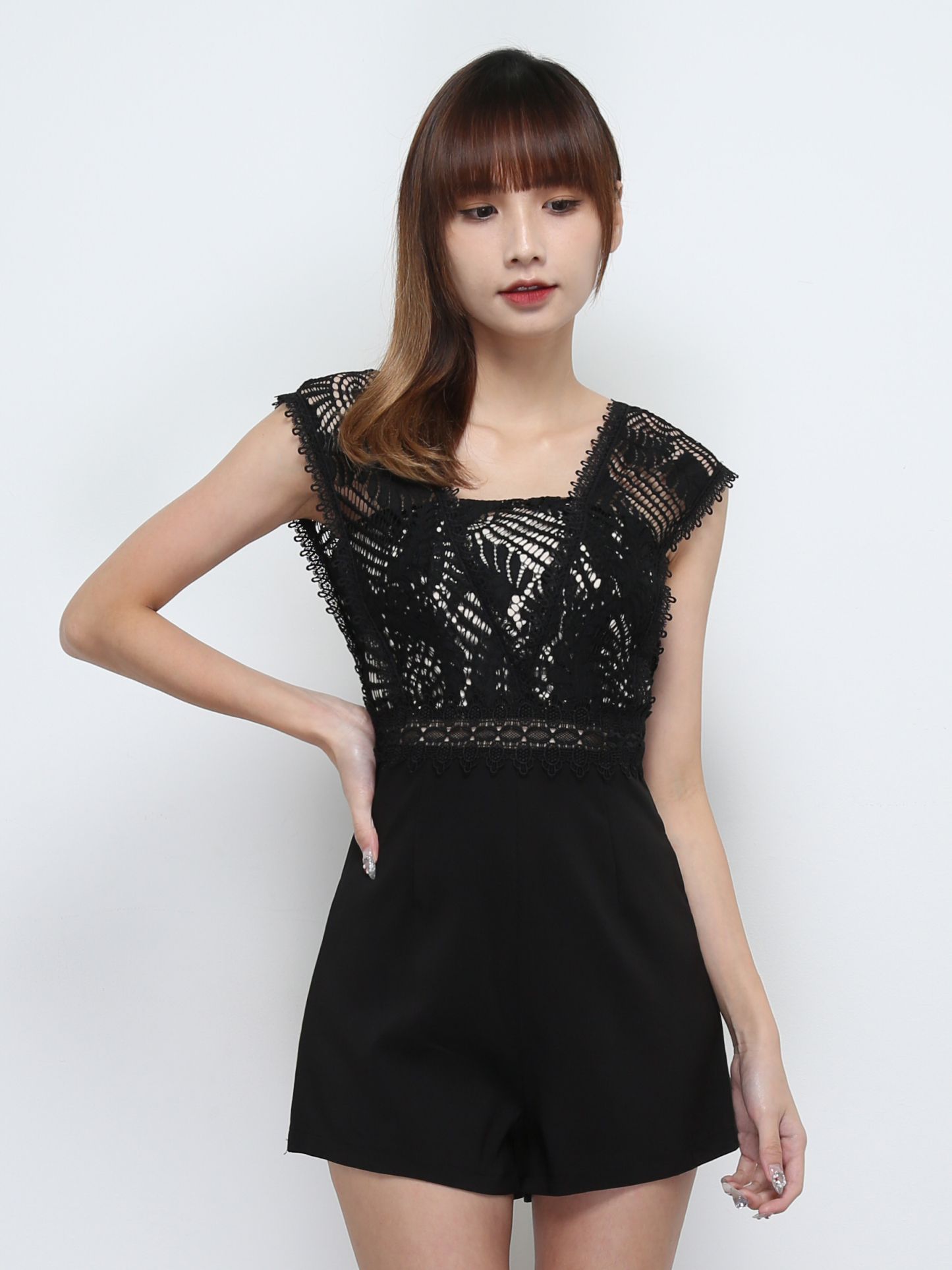 Eyelet Lace Jumpsuit 32471