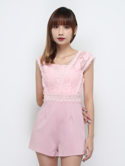Eyelet Lace Jumpsuit 32471