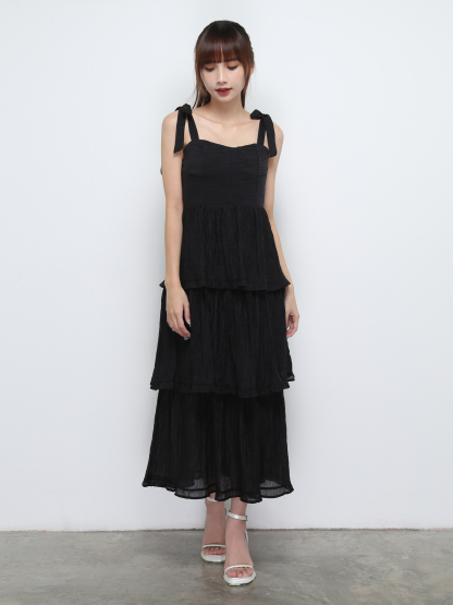 Sleeveless Layered Dress 32493